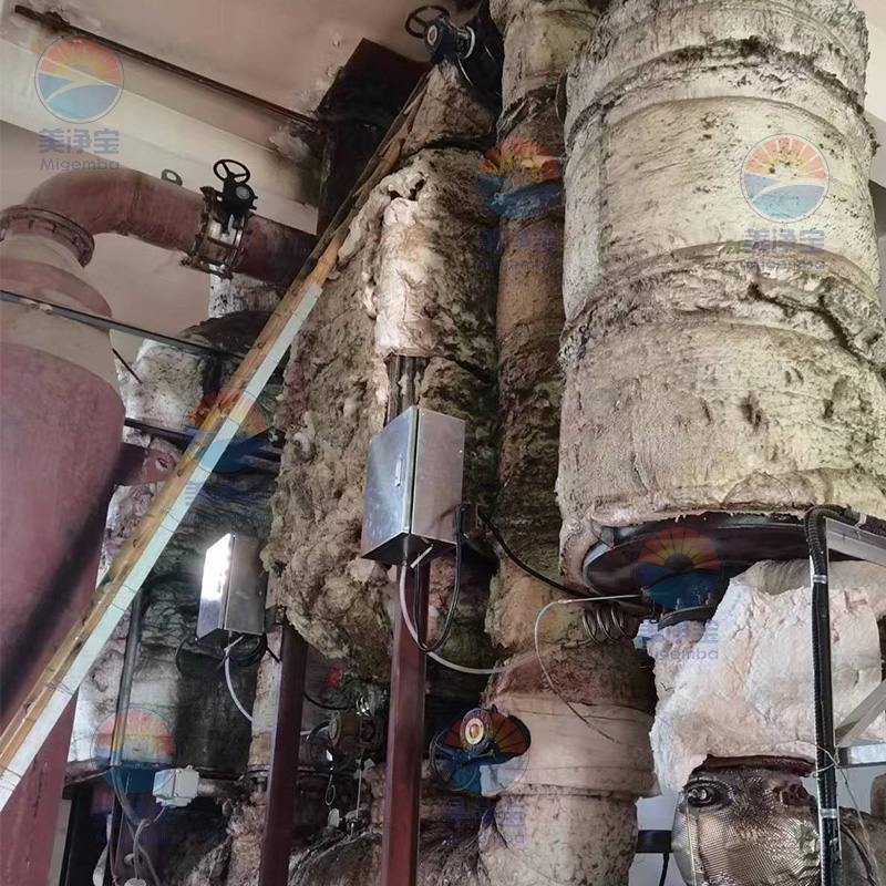 江苏某企业沼气1100KW发电机组尾气SCR脱硝
